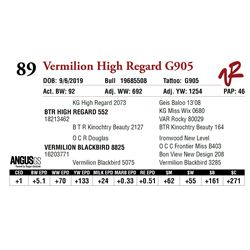 VERMILION HIGH REGARD G905