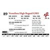 Image 1 : VERMILION HIGH REGARD G905