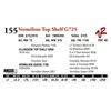 Image 1 : VERMILION TOP SHELF G725