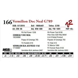 VERMILION DOC NEAL G789