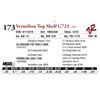 Image 1 : VERMILION TOP SHELF G723