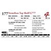 Image 1 : VERMILION TOP SHELF G777
