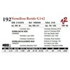 Image 1 : VERMILION RERIDE G142