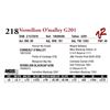 Image 1 : VERMILION O'MALLEY G201