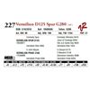 Image 1 : VERMILION D125 SPUR G280