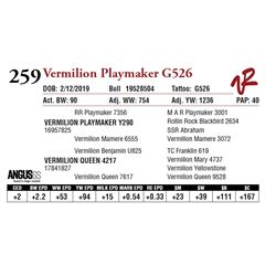 VERMILION PLAYMAKER G526