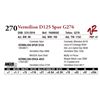 Image 1 : VERMILION D125 SPUR G276