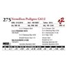 Image 1 : VERMILION PEDIGREE G612