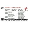 Image 1 : VERMILION E119 SPUR G409