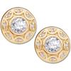 Image 1 :  14k SPARKLING DIAMOND Earrings .50 CARATS! #1226955