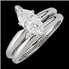 Image 1 : Engagement Ring MARQUISE DIAMOND #1226971