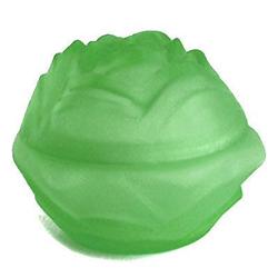 Rose Blossom Satin Green Glass Powder Jar #1227174