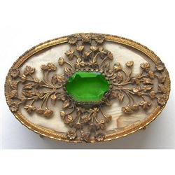 Apollo Jeweled Ormolu Dresser or Jewelry Box #1227196