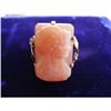 Image 1 : RARE DOUBLE CAMEO HARDSTONE ANTIQUE RING  #1227563