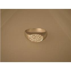 Ring  14ct  White  Gold  Diamond  Cluster  #1237565