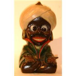 Indian beggar man clock #1237635