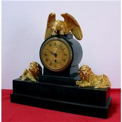 Rare English marble clock #1237650