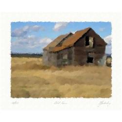 Lithograph "Old Farm" by Livitin In. #1237711