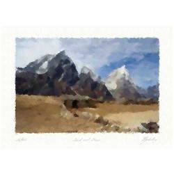 Lithograph "Sand and Stone" by Livitin In. #1237714