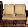 Image 1 : Pair of Upholstered Side Chairs George III styl#1237732