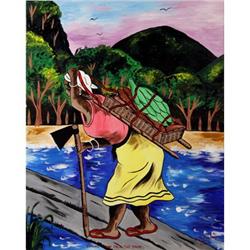 Isiah Nicholas, Island Painting, Coming from #1237737