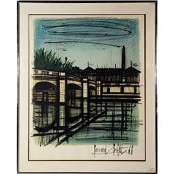 Bernard Buffet, Lithograph Place de la Concorde#1237740