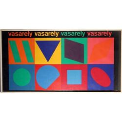 Victor Vasarely Serigraph Poster, c. 1970 #1237755