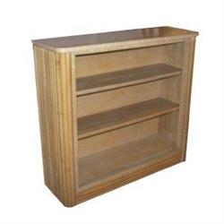 Vintage Rattan Bookcase / Shelf (modern) #1237874