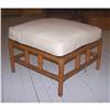 Image 1 : Rattan stool with new upholstery! (modern) #1237882