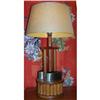 Image 1 :  Rattan Lamp with Planter base (modern) #1237890