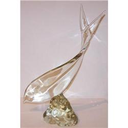 Italian glass sculpture-modern retro Salviati, #1237913