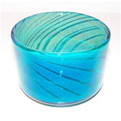 Mdina Matlese Sommerso bowl-Italian glass #1237931