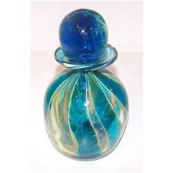 Mdina Matlese Sommerso decanter-Italian glass #1237932