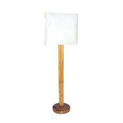 Rattan floor lamp -midcentury, modern, retro #1237934