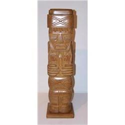 Island Tiki wood sculpture - modern art #1237941