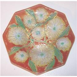 Higgins glass bowl from estate-midcentury #1237943