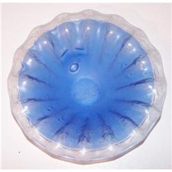 Higgins glass bowl from estate-midcentury #1237945