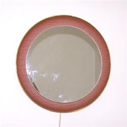 Mategot era mirror & light (mid century modern)#1237961