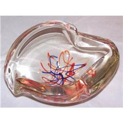 Murano Bowl/Ashtray (glass modern midcentury) #1237988