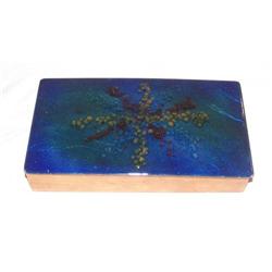 Enamel Box (mid century modern storage art) #1237992