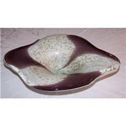 Murano Bowl -midcentury modern glass art #1237996