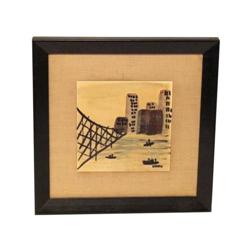 Harris Strong Framed Tile|midcentury modern art#1237998