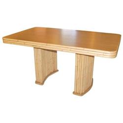 Rattan Dining Table, Frankl era-midcentury  #1238015