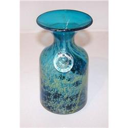 Mdina Italian Glass Vase-retro modern art #1238035