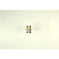 14K GOLD RING AMETRINE = 14 CARATS!  #1238043