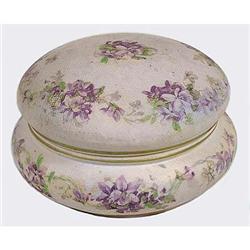 Royal Bayreuth Floral Tapestry Powder jar #1238082