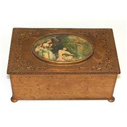 APOLLO Studios SCENIC Brass Jewelry Box #1238143