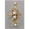 Image 1 : Art Nouveau pearl ring #1238240