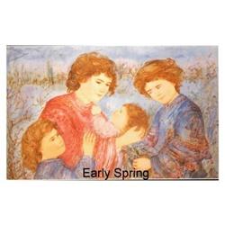 Early Spring  Serigraph by Edna Hibel #1238278