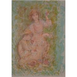 Vineyard  lithograph by Edna HIbel #1238286